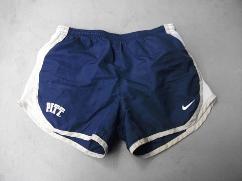 VINTAGE EUC Nike YOUTH LARGE Lined Running Shorts -- Pitt Panthers -- Large Cover