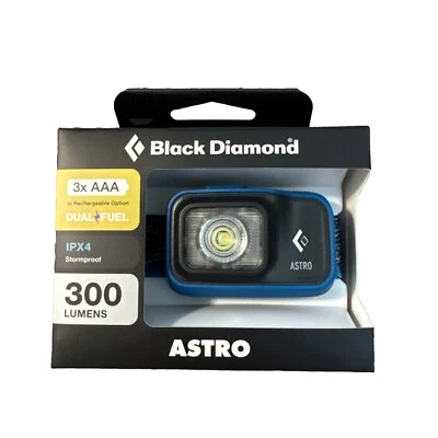Faro Black Diamond Astro 300 IPX4, Azul Foto 1 de 2