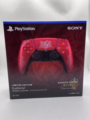 Sony PS5 DualSense Wireless Controller New Monster Hunter Wilds Limited Edition - Image 1 of 4