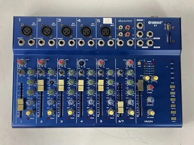 yamaha F7 Channel Professional Audio Mixer Mixing Console - Image 1 of 4