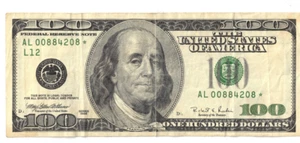 2006 US 100 Dollar Circulated (L12) San Francisco Note Series AL00884208*! - Picture 1 of 2