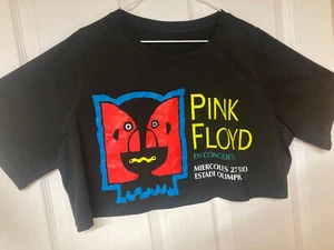 Pink Floyd Crop Top Division Bell Women's Sm NEW, FREE SHIP TO US - Picture 1 of 3