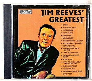 Jim Reeves Greatest CD (CD) - Picture 1 of 3