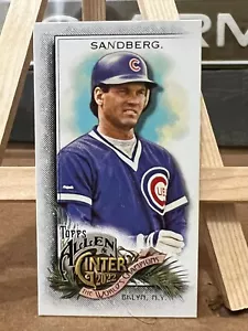 Ryne Sandberg Chicago Cubs 2022 Allen Ginter MINI #70 - Picture 1 of 2