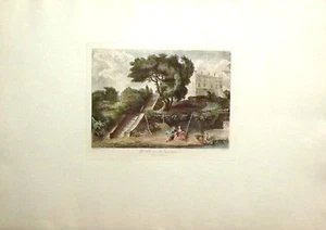  Fragonard (after)  Le Vue Pres De Carpentras   Color lithograph Veilli, Joubert - Picture 1 of 8