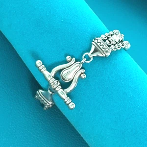 SCOTT KAY Sterling Silver 925 Multi-strand Toggle Link Bracelet Vintage - Picture 1 of 8