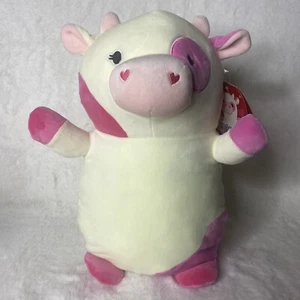 Squishmallows 14" Caedyn The Pink Cow Hugmee Valentines Day Squishmallow Plush - Picture 1 of 5