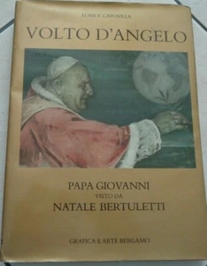 VOLTO D'ANGELO PAPA GIOVANNI XXIII VISTO DA NATALE BERTULETTI 1981 - Picture 1 of 4