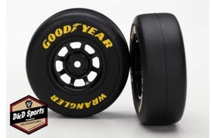 Traxxas 7378 1.9 Goodyear Wrangler Tires & Black wheels (2) - Picture 1 of 1