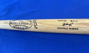 JEFF BURROUGHS Juego Usado H&B Bat ATLANTA BRAVES Certificado de Autenticidad - Imagen 1 de 7