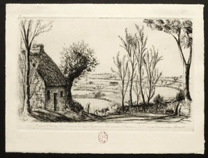 Eau-forte originale de Jean FRELAUT - Picture 1 of 2
