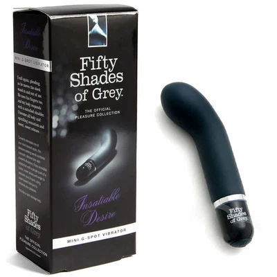 50 Sfumature di Grigio Mini Vibrador Insaciable Deseo Punto Punto G Vibrador Foto 1 de 4