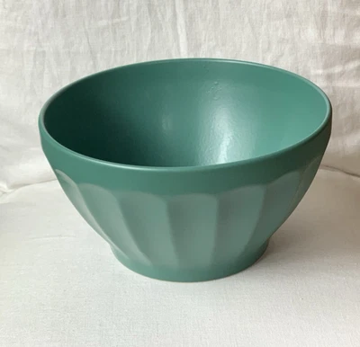 Nuevo tazón para servir pasta con leche mate rojo o perenne Anthropologie o fruta - Nuevo en caja Foto 1 de 4