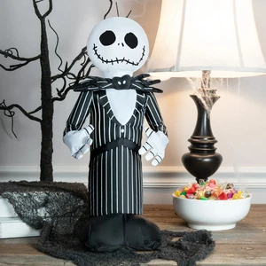 Nightmare Christmas Disney Jack Skellington 20.5 inch Airdorable Inflatable New - Picture 1 of 3