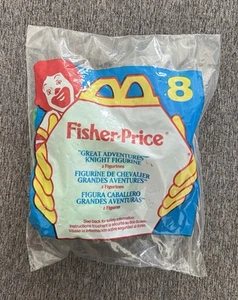 FIGURA DE CABALLERO FISHER PRICE GREAT ADVENTURES 1995 McDONALD'S HAPPY FOOD TOY - Imagen 1 de 5