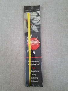 Herramienta de Peinado Profesional SMOOTHIE DE COLECCIÓN Patentada Amarillo NUEVO Antiguo Stock - Imagen 1 de 5