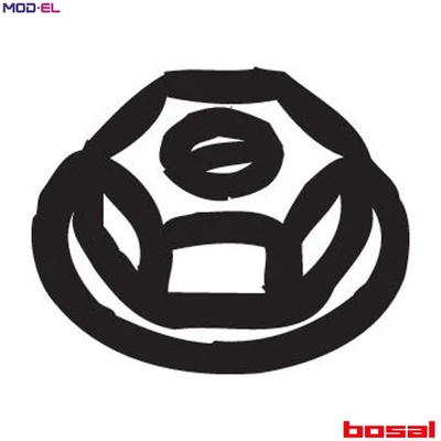 10x NUT EXHAUST MANIFOLD 258-038 FOR VW CADDY/Pickup/� RABBIT/PICKUP SEAT 1.5L - Image 1 of 4