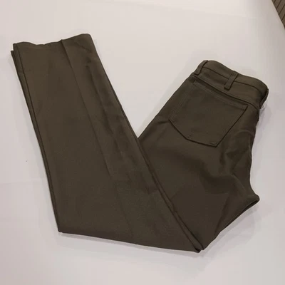Pantalones de mezclilla de vestir para hombre Wrangler Wrancher (00082PY) 100 % poliéster verde talla (32 x 34) Foto 1 de 4
