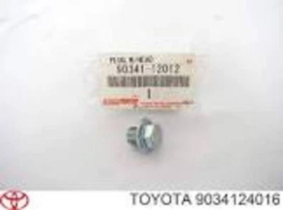 TOYOTA Genuine Front Differential Drain Plug  Lexus GS350  2016 90341-24016 - Image 1 of 3