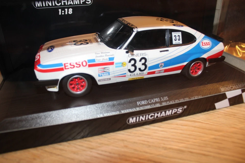 Ford Capri 3.0S  24H Spa 1981   Minichamps 155818633  1:18  Limited Edition - Bild 1 von 1