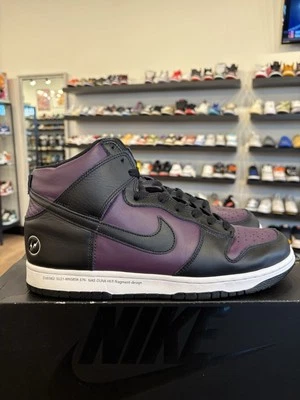 Nike Dunk High Fragment Design Beijing Talla 11.5 Usado DJ0382-600 Púrpura Foto 1 de 4