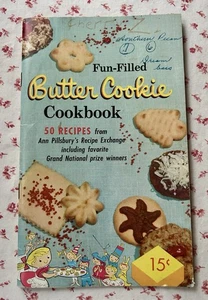 Vintage MCM lustiges Butterkeks-Kochbuch von Pilsbury’s Rezeptbörse - Bild 1 von 7