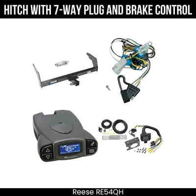 Reboque de engate PKG+ controle de freio para 98-00 Isuzu Hombre 98-04 Chevy S10 GMC Sonoma - Imagem 1 de 4