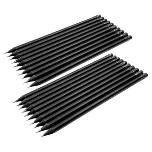 20 Pcs Black Pencil Drawing Pencils for Sketching Construction Heavy Duty - Picture 1 of 12