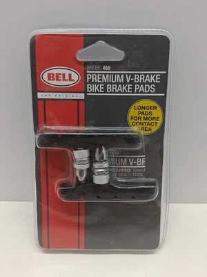 Pastillas de freno Bell Binder 450 Premium V-Brake bicicleta bicicleta *Nuevo en paquete* Foto 1 de 2
