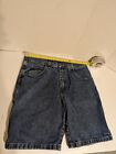 Wrangler Carpenter Shorts Mens Size 34 Mid Rise Medium Wash Blue Denim Jean