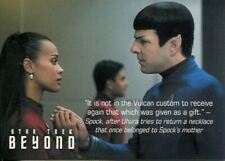 Star Trek Beyond Quotable Chase Card Q02