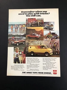 1978 DODGE POWER WAGON RAMCHARGER ORIGINAL VINTAGE PRINT ADVERTISEMENT PRINTED - Picture 1 of 1