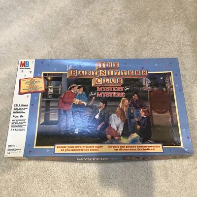 Baby-Sitters Club Mystery Board Game Create Own Story MB 1992 Vintage Complete - Image 1 of 4