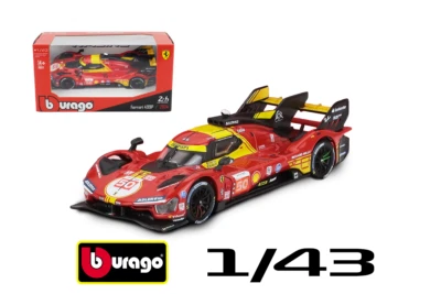 Ferrari 499P  #50 Vincitrice 24 ore Le Mans 2024 Burago scala 1:43 - Immagine 1 di 2