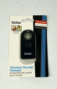 Vivitar Wireless Shutter Release Remote Control for Canon - Picture 1 of 2