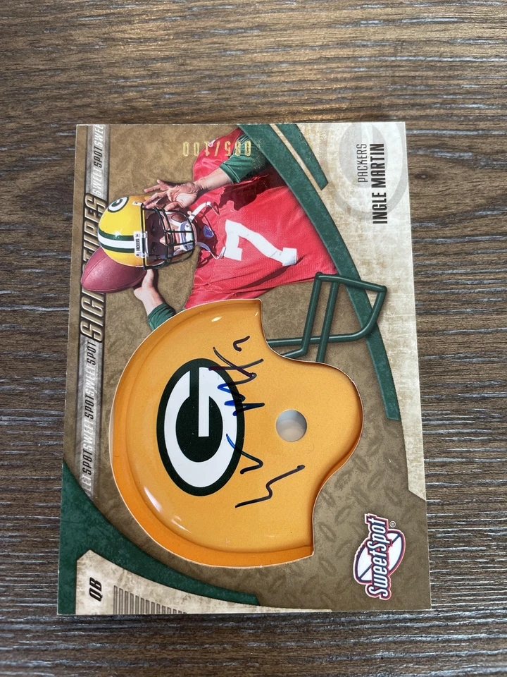 2006 Upper Deck Sweet Spot #SSS-IM Ingle Martin Signatures Gold #/100 - Image 1 of 2