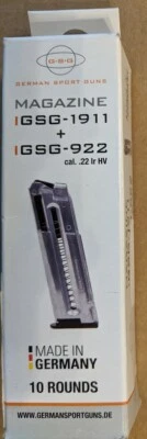 ATI GSG 1911 22lr 10 Round Magazine GERMM1911 10rd Mag Sig Sauer 1911 22 OEM NEW - Image 1 of 4