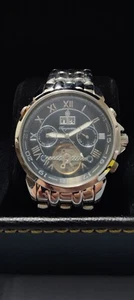 BURGMEISTER BM118-121 AUTOMATIC MOVEMENT 41mm STAINLESS STEEL MEN'S WATCH NEW - Picture 1 of 13