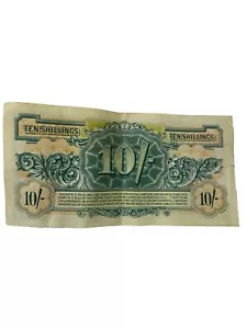 (com) GREAT BRITAIN - BRITISH ARMED FORCES - 10 SHILLINGS - M21a - UNC perfect - Picture 1 of 2