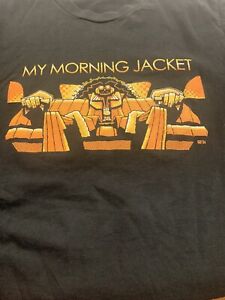 My Morning Jacket Shirt Adult Medium Black Rock Band Music Graphic Tee
