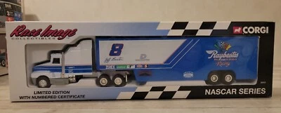 CORGI Race Image 1/64 Kenworth RAYBESTOS NASCAR Hauler JEFF BURTON #8 ~ 98404 - Image 1 of 4