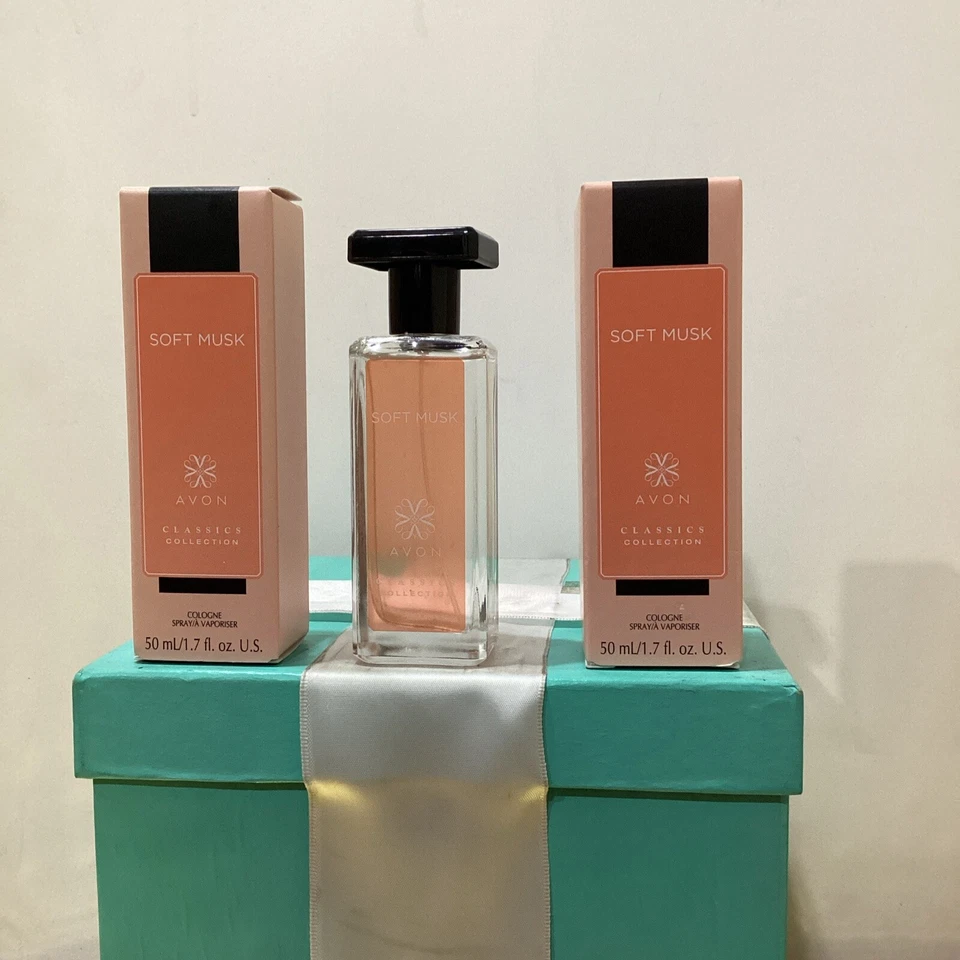 2 Avon Soft Musk Classics Collection Colonia Spray 1.7 OZ Foto 1 de 1