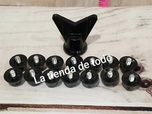 BLACK FOOTBALL CLEATS PACK OF 14 READ - Picture 1 of 4