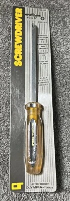 VTG Olympia Tools Philips Screwdriver #3 6" Blade Acetate Handle 22-186 NOS NEW! - Image 1 of 4