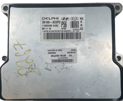 Hyundai Santa Fe XL 2019 3,3 L módulo de control del motor ECM ECU 39100-3CDP2 Foto 1 de 3