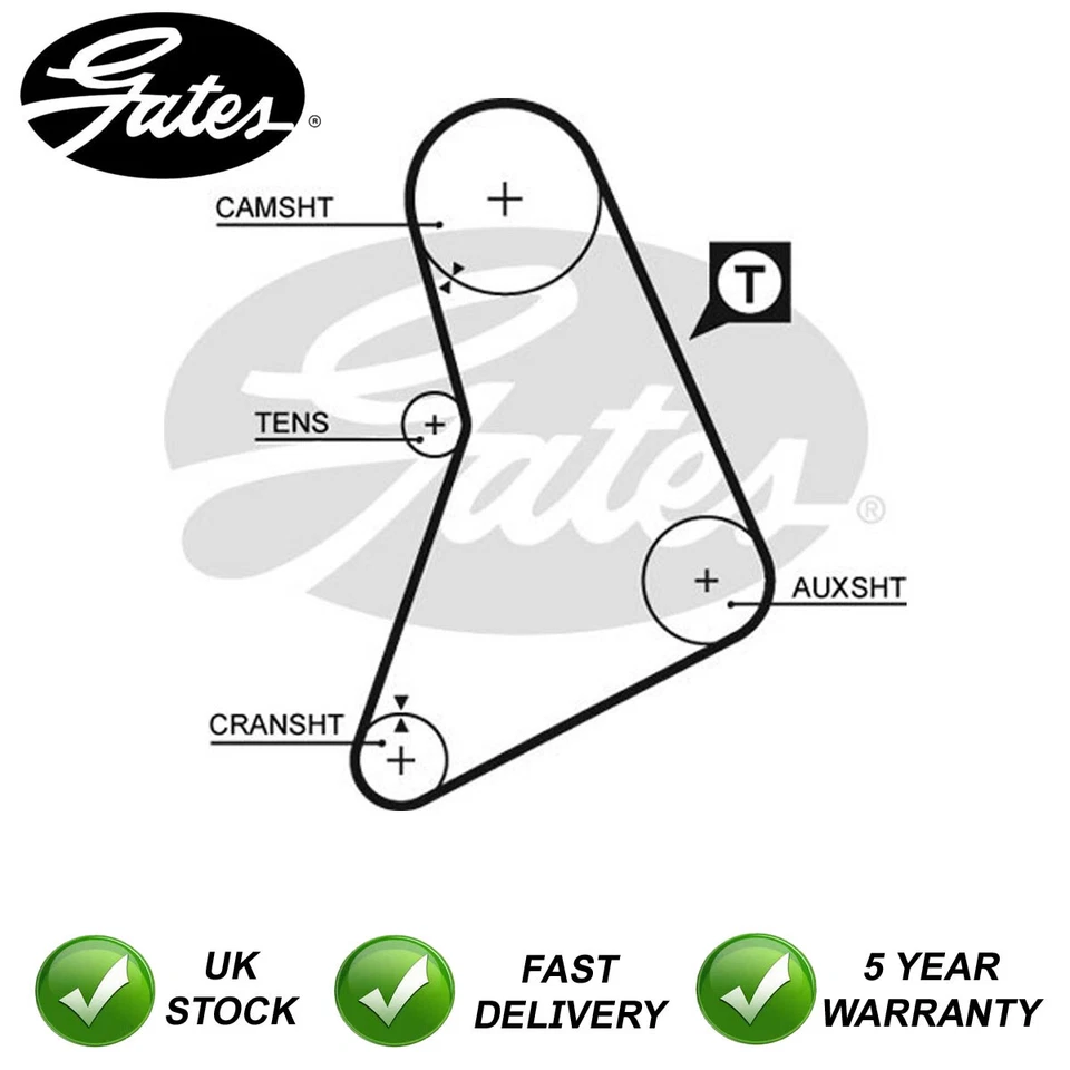 Timing Cam Belt Gates Fits Ford Sierra Capri Escort Cortina Transit - Image 1 of 1