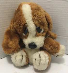 VIntage Applause Sad Sam Jr. Hound Puppy Dog Plush Knickerbocker - Picture 1 of 7