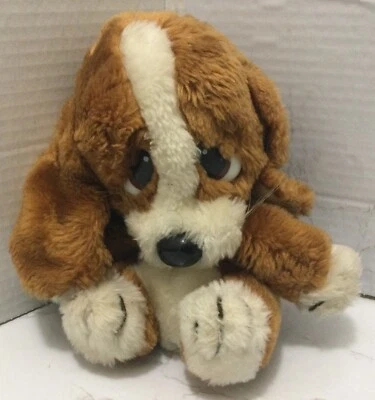 VIntage Applause Sad Sam Jr. Hound Puppy Dog Plush Knickerbocker - Image 1 of 4