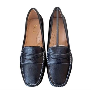 SVL schwarze Penny Loafer - Bild 1 von 7