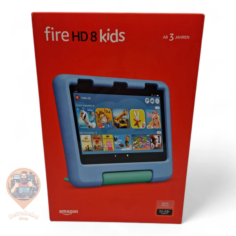 Amazon Fire HD 8 Kids 12. Gen 32GB, Wi-Fi, 8 Zoll - Blau